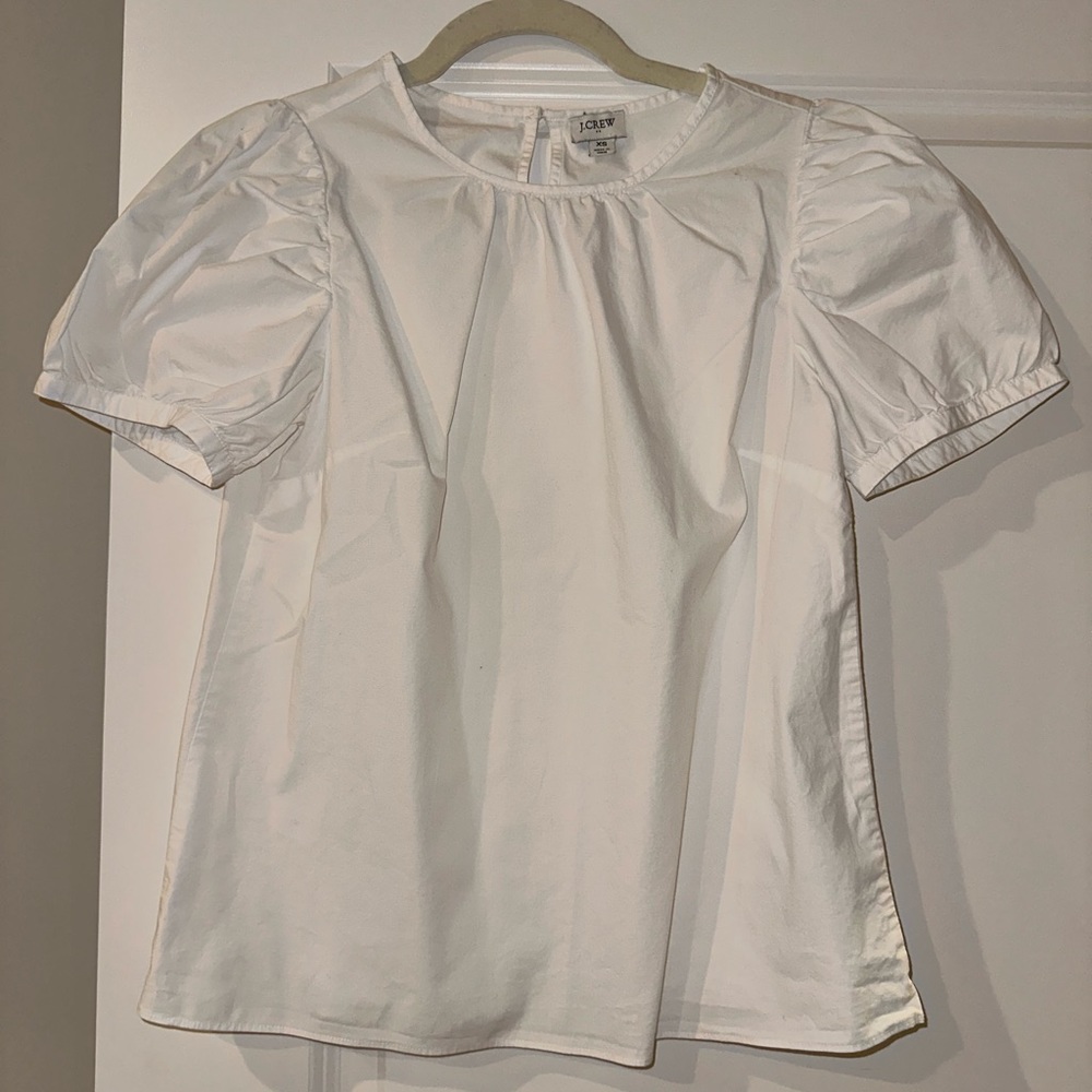 J. Crew white blouse size XS